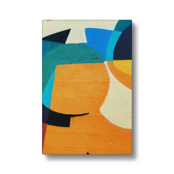 Abstract Vibe Eco Canvas