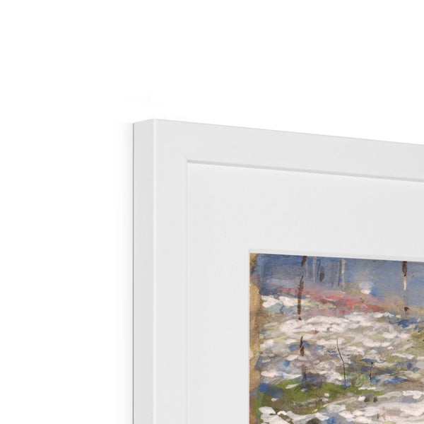 Field of Blossoms Framed & Mounted Print