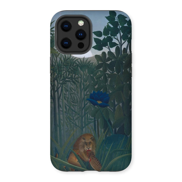 Tropical Forest & The Lion Tough Phone Case