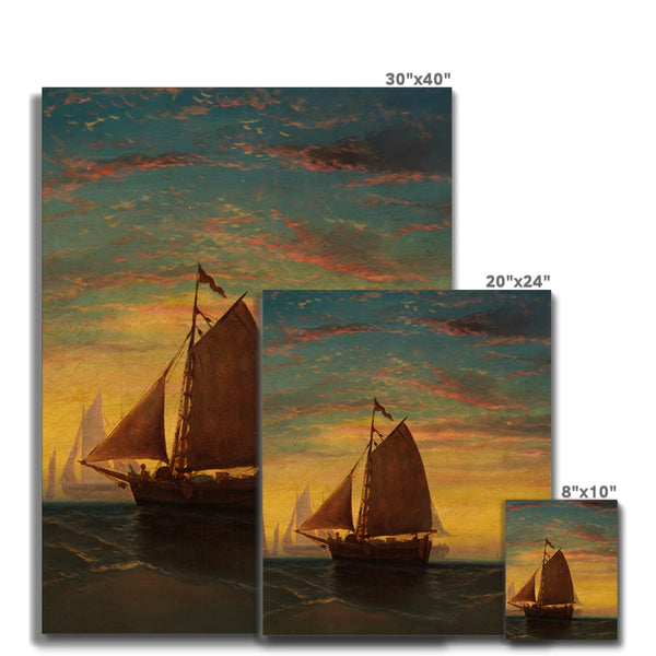 Boston Harbour Canvas