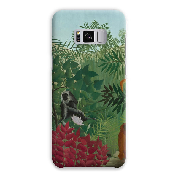 Tropical Forest & Monkeys Snap Phone Case