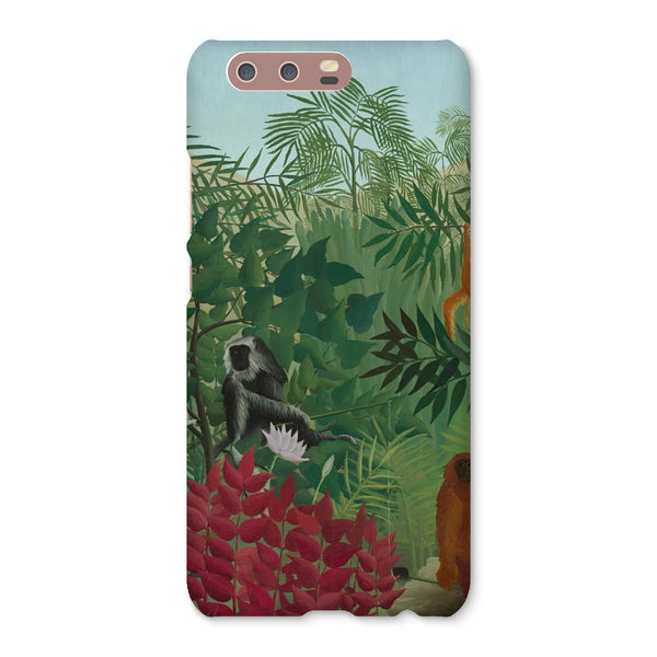 Tropical Forest & Monkeys Snap Phone Case