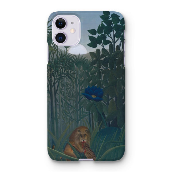 Tropical Forest & The Lion Snap Phone Case