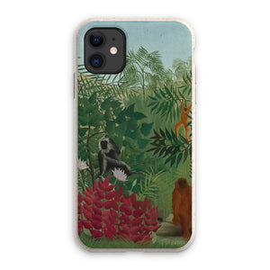 Tropical Forest & Monkeys Eco Phone Case