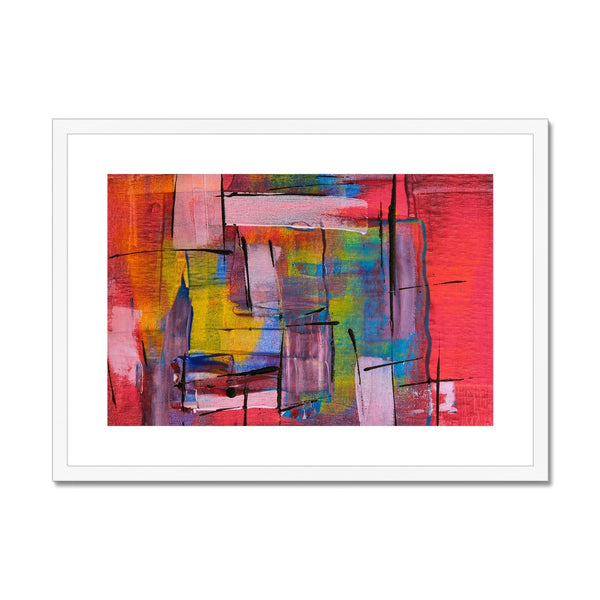 Abstract Close Up Framed & Mounted Print