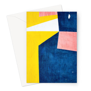 Contemporary Abstract Greeting Card