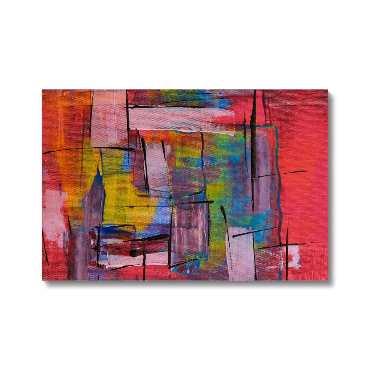 Abstract Close Up Canvas