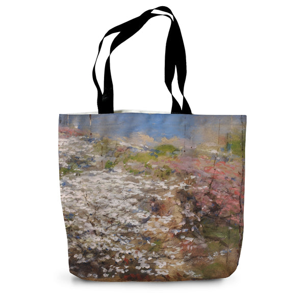 Field of Blossoms Canvas Tote Bag