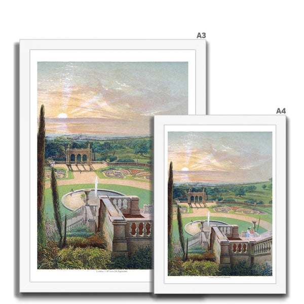 Shrubland Hall, Suffolk Framed Print