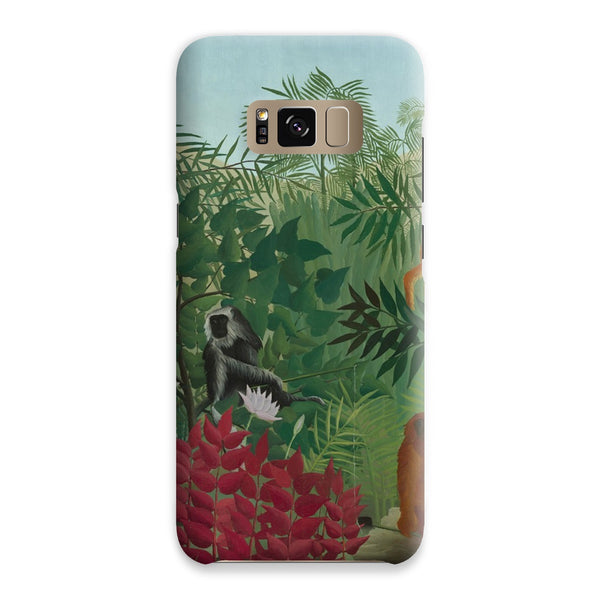 Tropical Forest & Monkeys Snap Phone Case