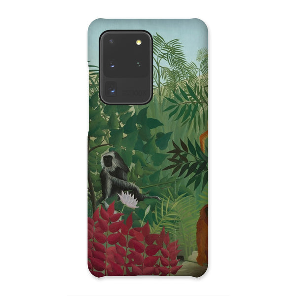 Tropical Forest & Monkeys Snap Phone Case