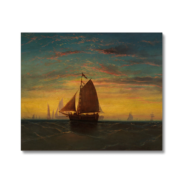 Boston Harbour Canvas