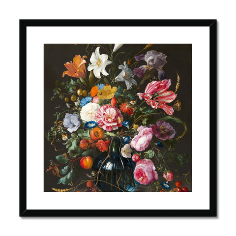 Vase of Flowers Framed & Mounted Print