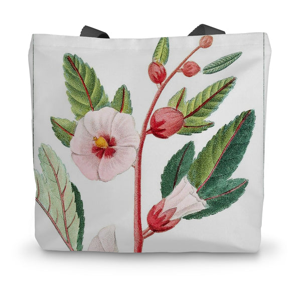 Roselle Canvas Tote Bag