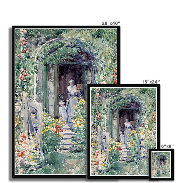 The Garden in its Glory Framed Print