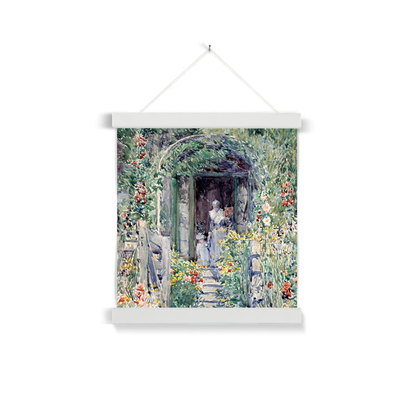 The Garden in its Glory Fine Art Print with Hanger