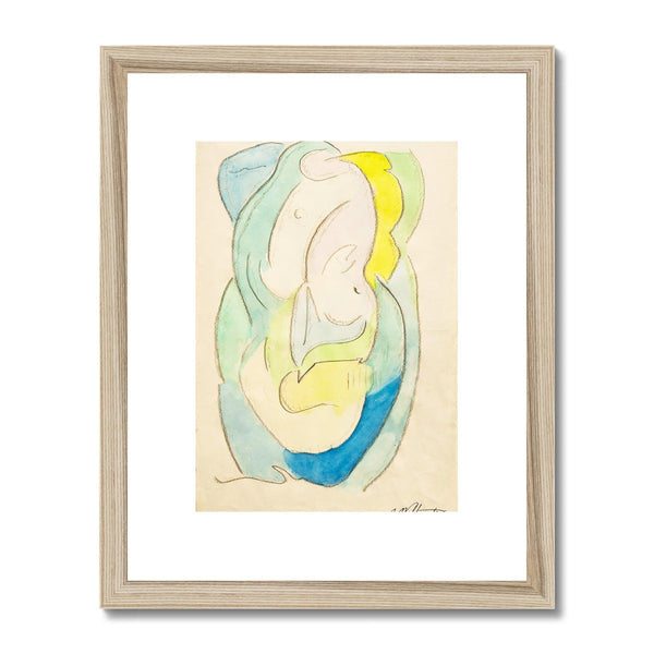 Abstraction Framed & Mounted Print