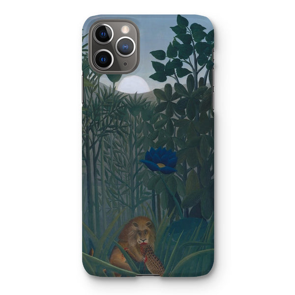 Tropical Forest & The Lion Snap Phone Case