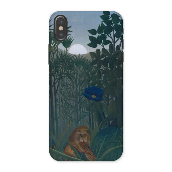 Tropical Forest & The Lion Tough Phone Case