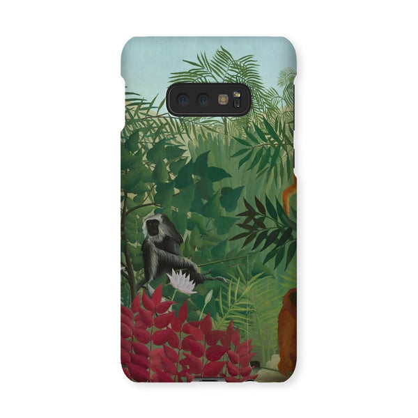 Tropical Forest & Monkeys Snap Phone Case