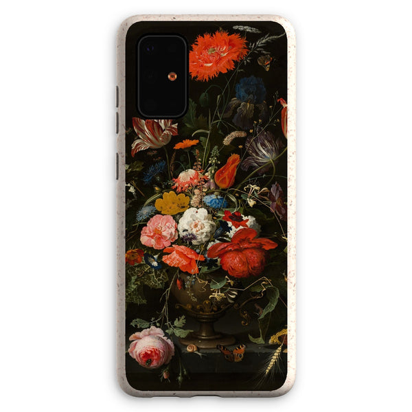 Vintage Metal Vase Flowers Eco Phone Case