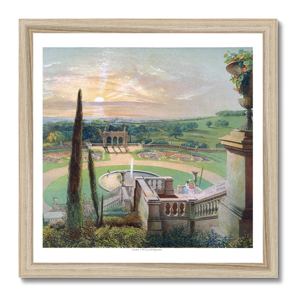 Shrubland Hall, Suffolk Framed Print