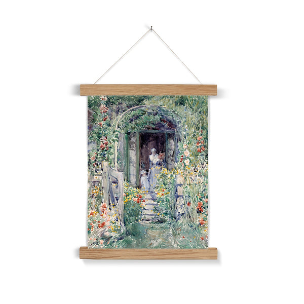 The Garden in its Glory Fine Art Print with Hanger