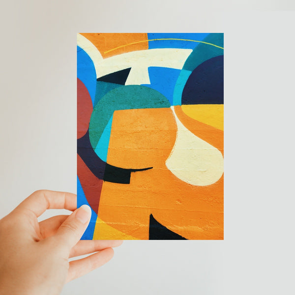 Abstract Vibe Classic Postcard