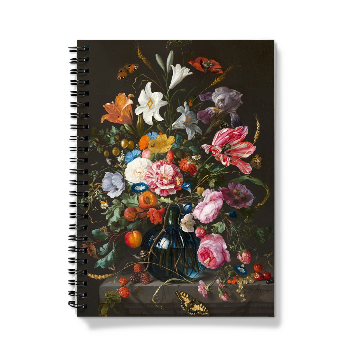 Vase of Flowers Notebook