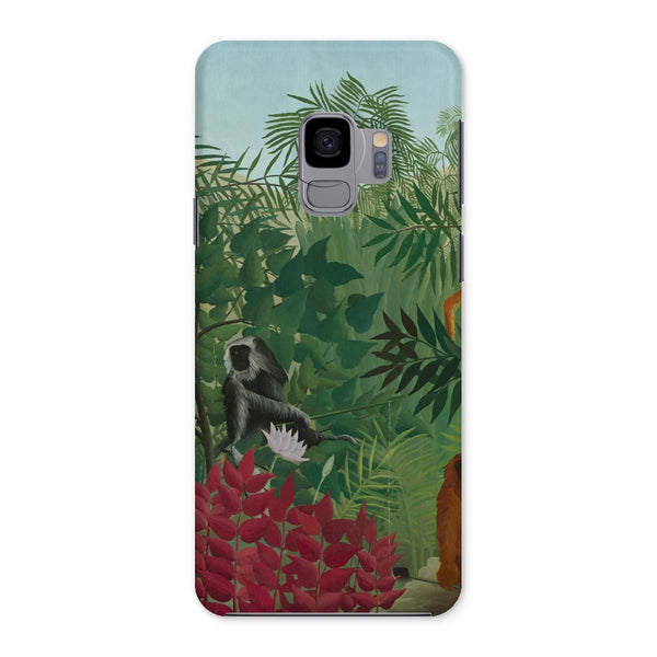 Tropical Forest & Monkeys Snap Phone Case