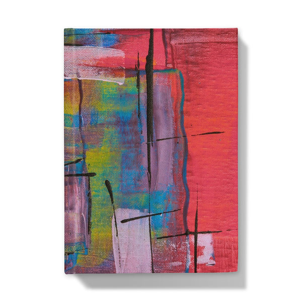 Abstract Close Up Hardback Journal