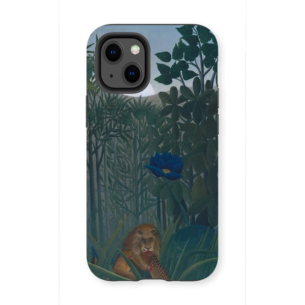 Tropical Forest & The Lion Tough Phone Case