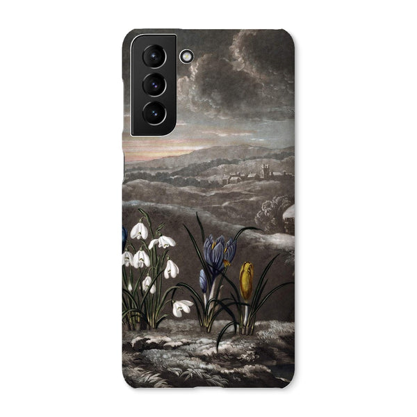 Snowdrops Snap Phone Case