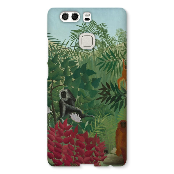 Tropical Forest & Monkeys Snap Phone Case