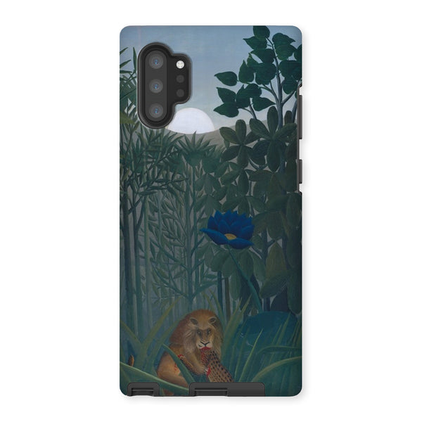 Tropical Forest & The Lion Tough Phone Case