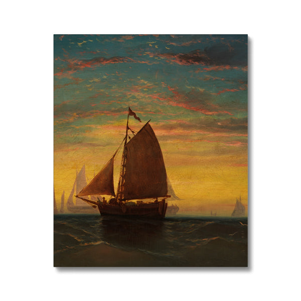 Boston Harbour Canvas