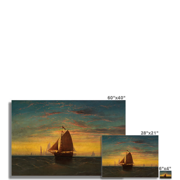 Boston Harbour Wall Art Poster