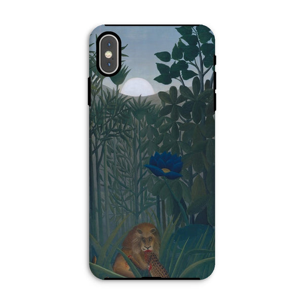 Tropical Forest & The Lion Tough Phone Case