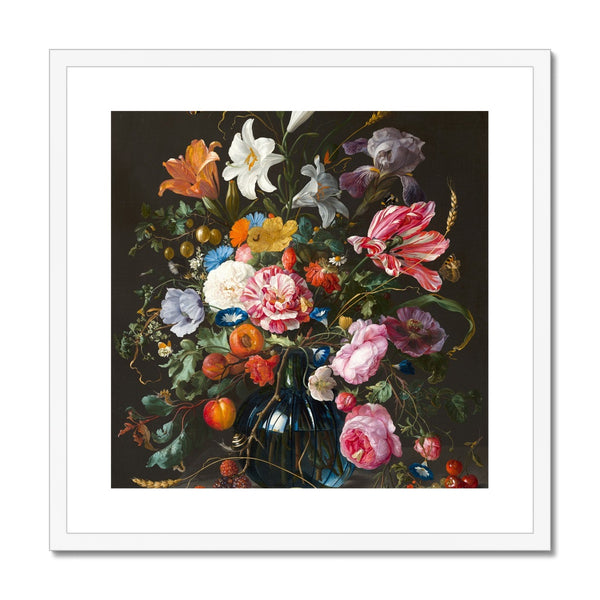 Vase of Flowers Framed & Mounted Print