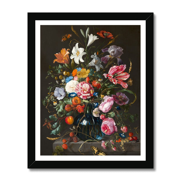 Vase of Flowers Framed Print