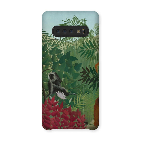 Tropical Forest & Monkeys Snap Phone Case