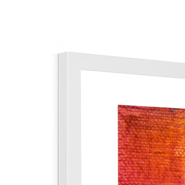 Abstract Close Up Framed Print