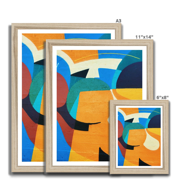 Abstract Vibe Framed Print