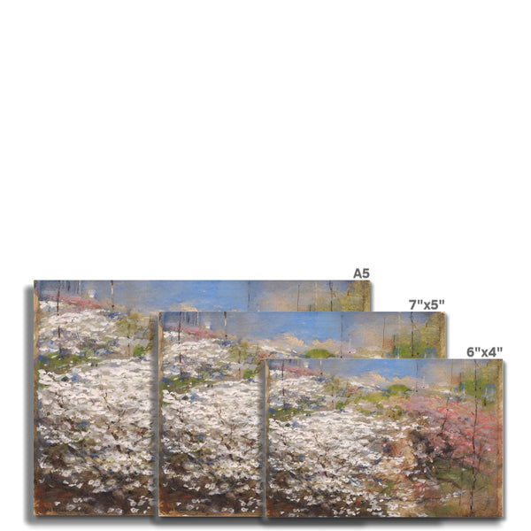 Field of Blossoms Wall Art Poster