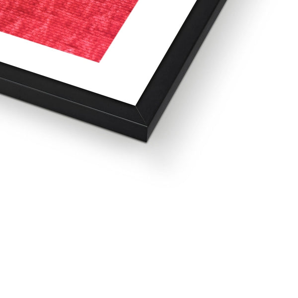 Abstract Close Up Framed Print