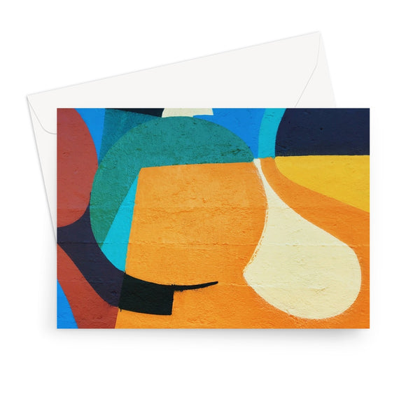 Abstract Vibe Greeting Card