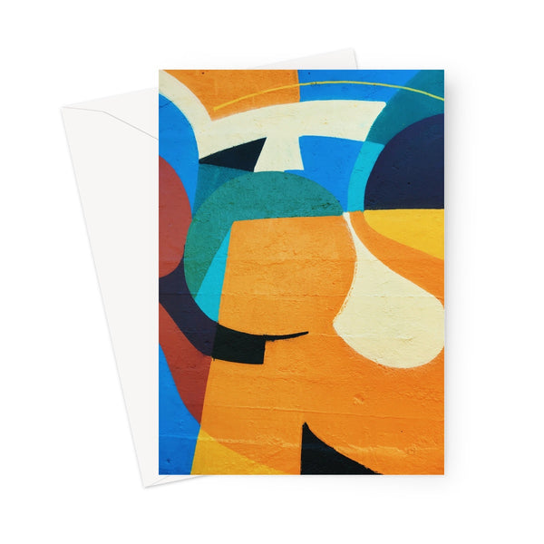 Abstract Vibe Greeting Card