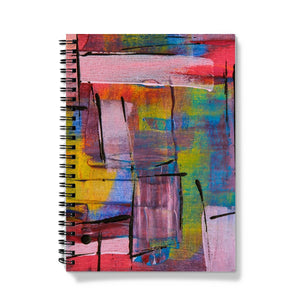 Abstract Close Up Notebook