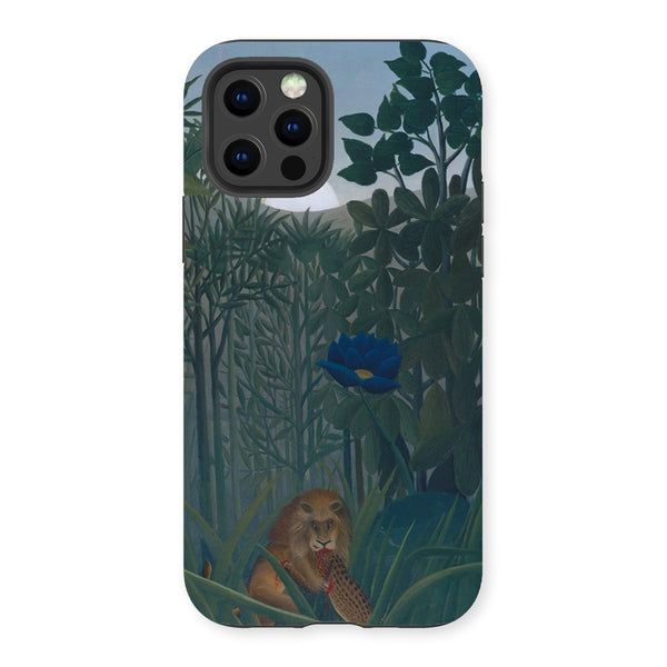 Tropical Forest & The Lion Tough Phone Case