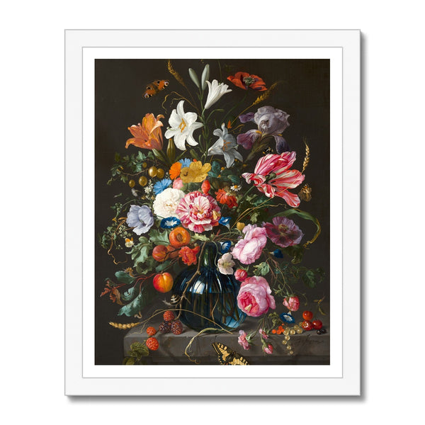 Vase of Flowers Framed Print